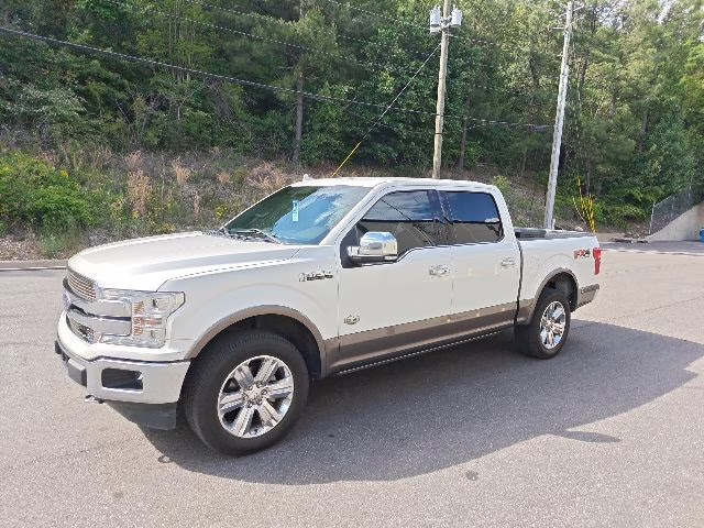 2019 White Platinum Metallic Tri-Coat Ford F-150 King Ranch 4X4 Truck