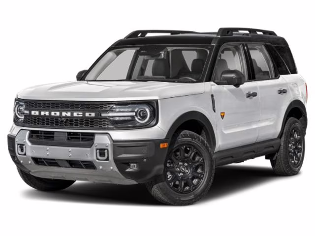2026 Space White Metallic Ford Bronco Sport Badlands 4X4 SUV