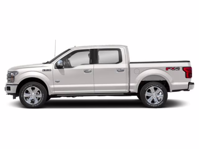 2019 White Platinum Metallic Tri-Coat Ford F-150 King Ranch 4X4 Truck