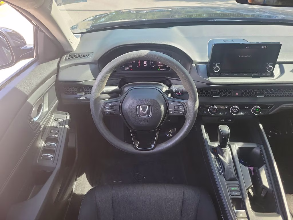 2023 Crystal Black Pearl Honda Accord EX FWD Sedan
