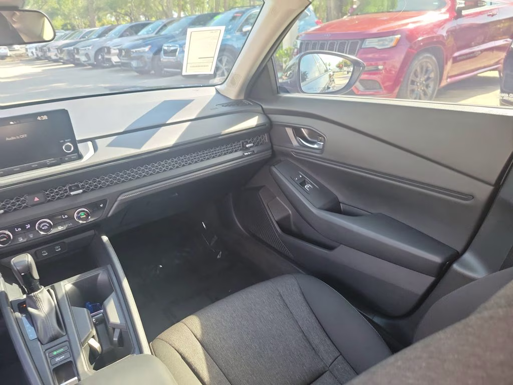 2023 Crystal Black Pearl Honda Accord EX FWD Sedan
