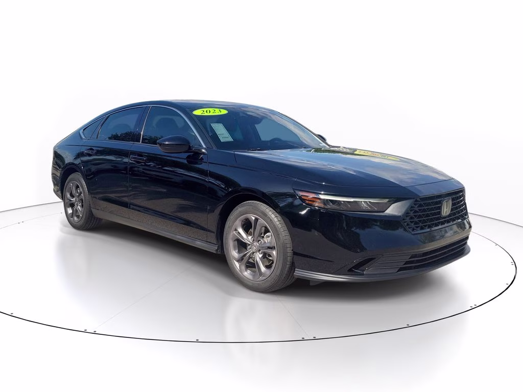 2023 Crystal Black Pearl Honda Accord EX FWD Sedan