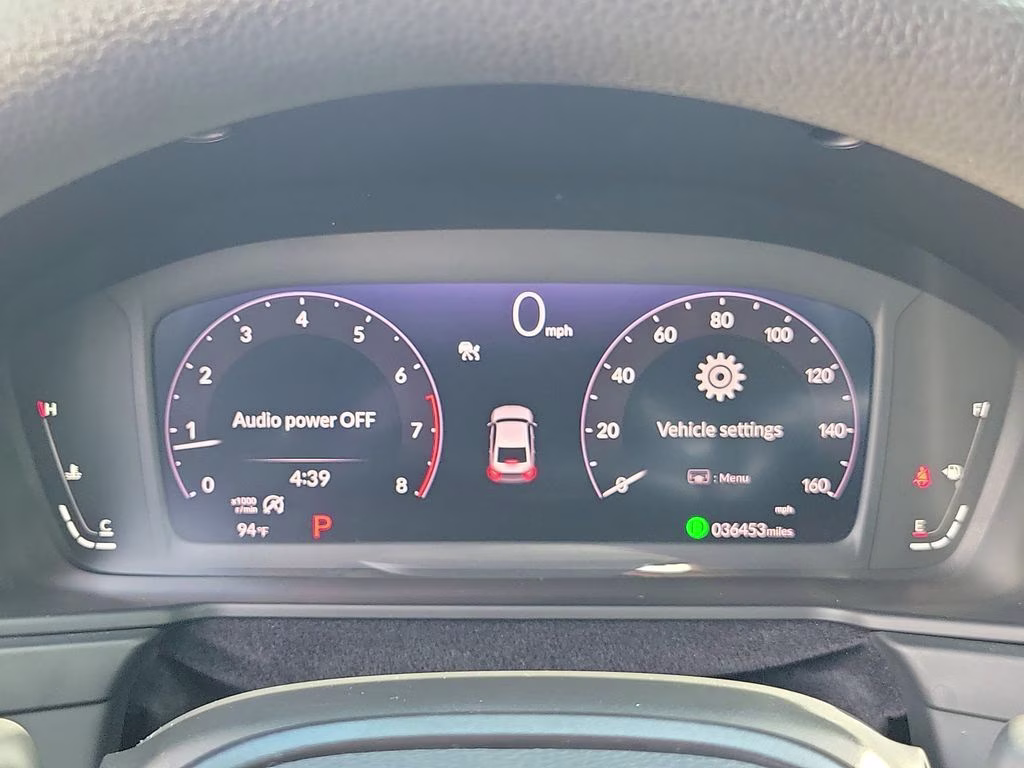 2023 Crystal Black Pearl Honda Accord EX FWD Sedan