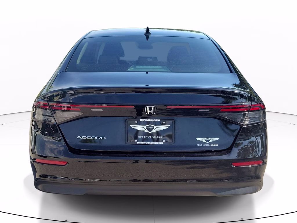 2023 Crystal Black Pearl Honda Accord EX FWD Sedan