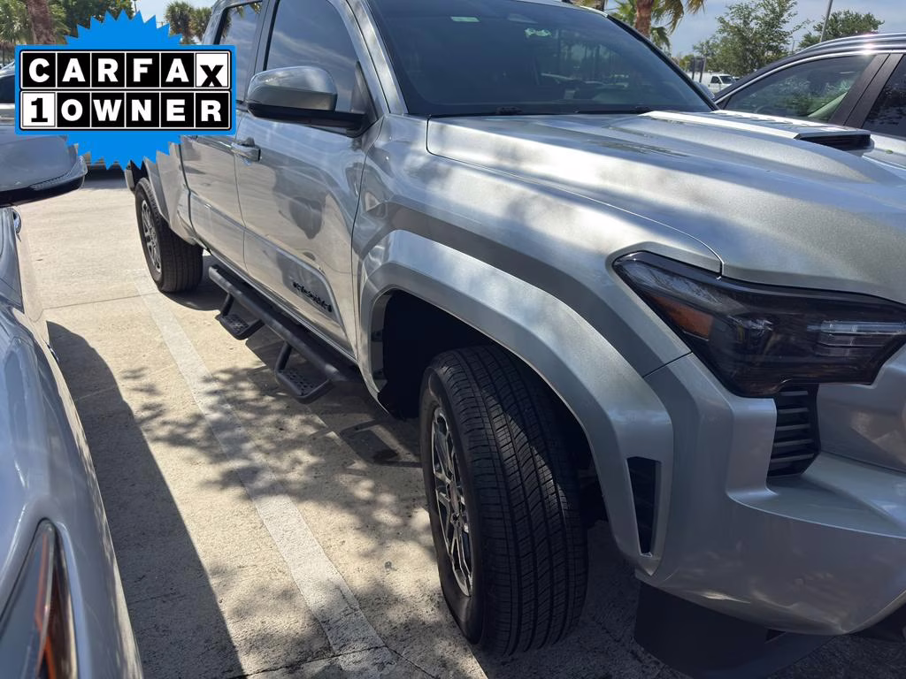 2024 Celestial Silver Metallic Toyota Tacoma TRD Sport RWD Truck