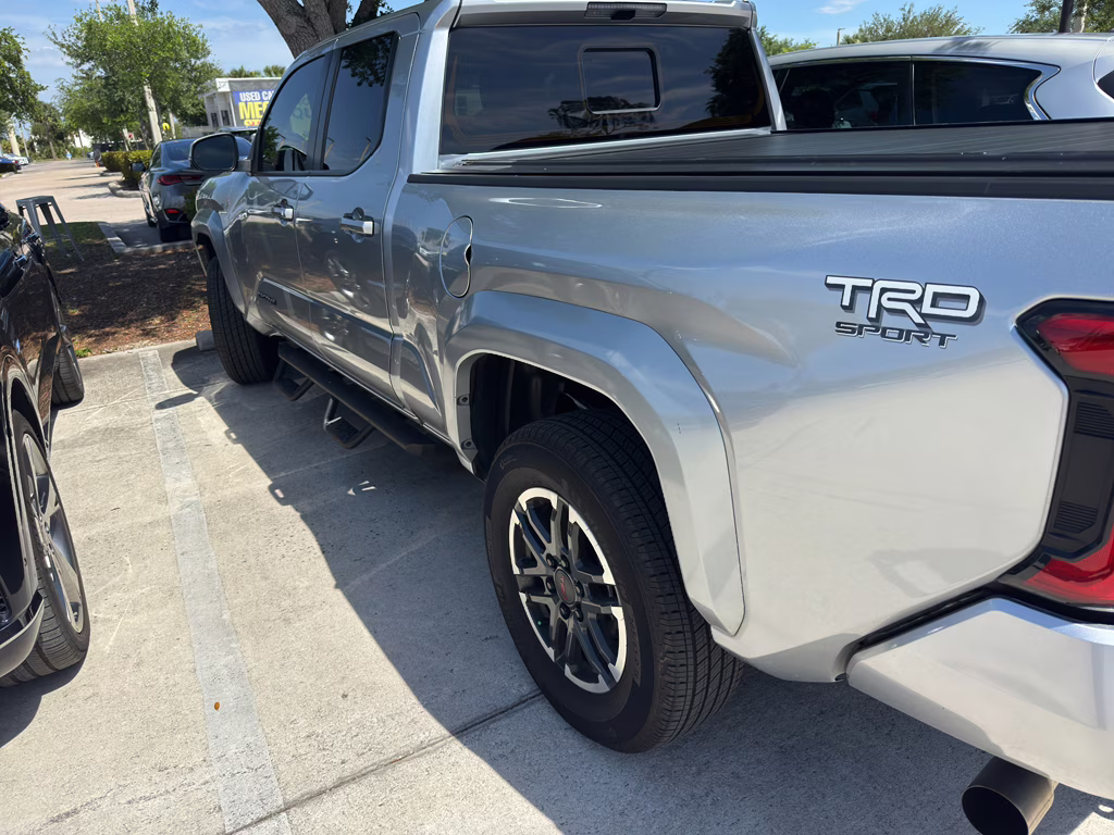 2024 Celestial Silver Metallic Toyota Tacoma TRD Sport RWD Truck