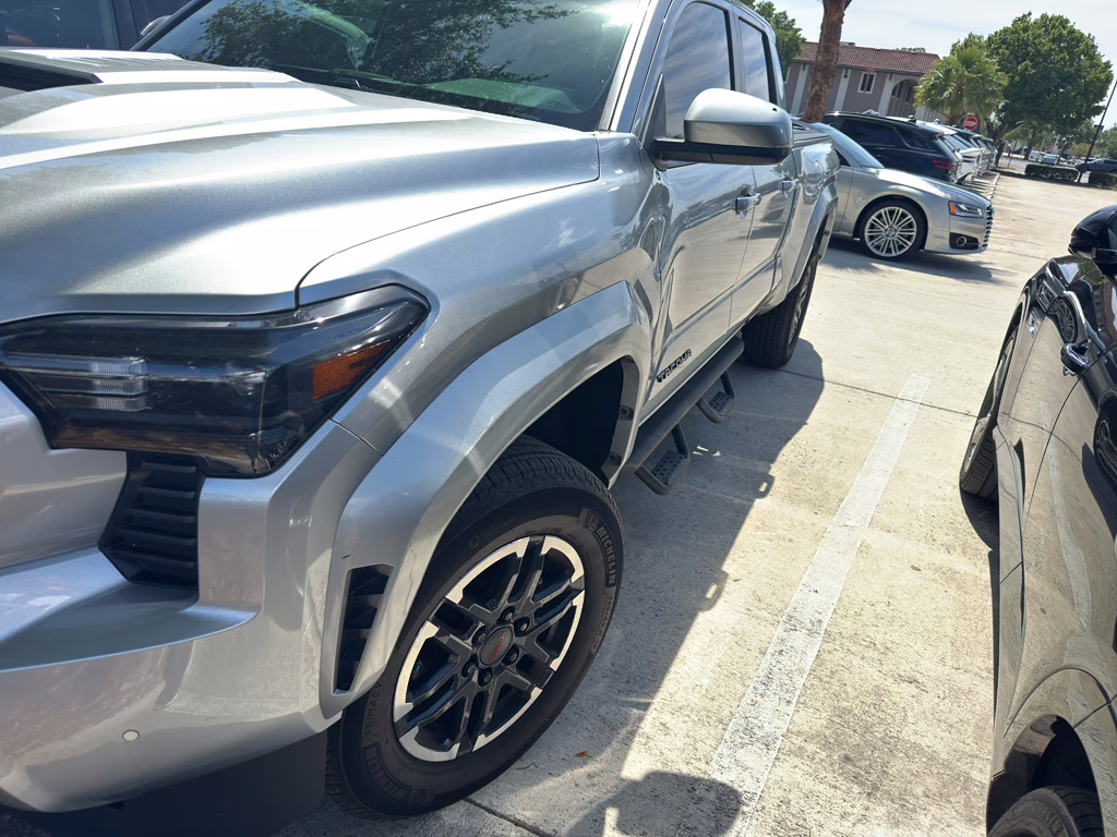 2024 Celestial Silver Metallic Toyota Tacoma TRD Sport RWD Truck