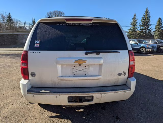 2012 White Diamond Tricoat Chevrolet Tahoe LTZ 4X4 SUV