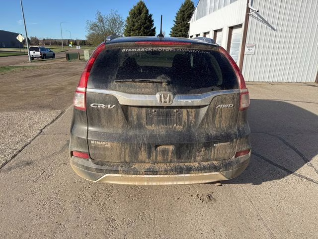 2015 Brown Honda CR-V Touring AWD SUV