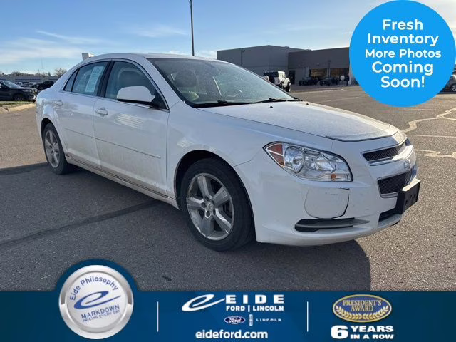 2010 Summit White Chevrolet Malibu LT FWD Sedan