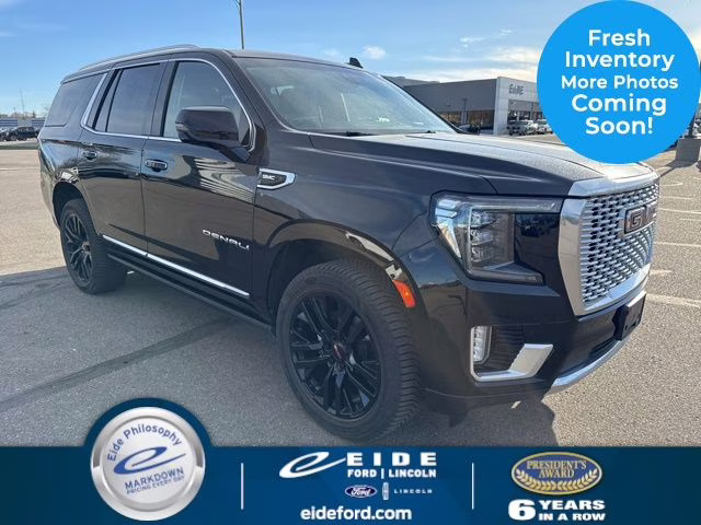 2021 Onyx Black GMC Yukon Denali 4X4 SUV