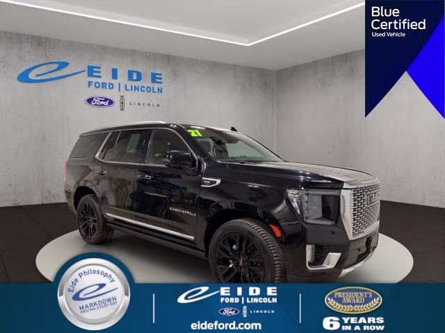 2021 Onyx Black GMC Yukon Denali 4X4 SUV