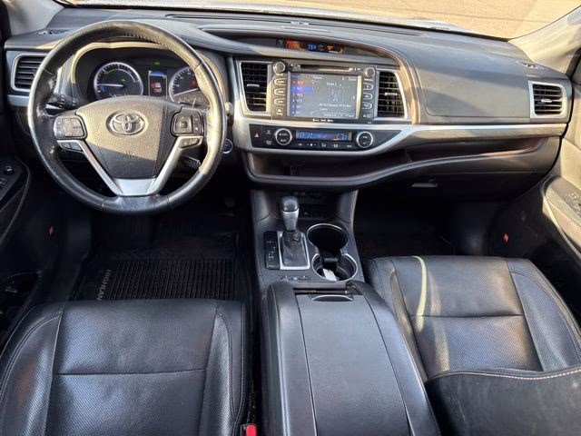 2018 Midnight Black Metallic Toyota Highlander Hybrid Limited Platinum AWD SUV