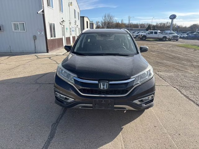2015 Brown Honda CR-V Touring AWD SUV