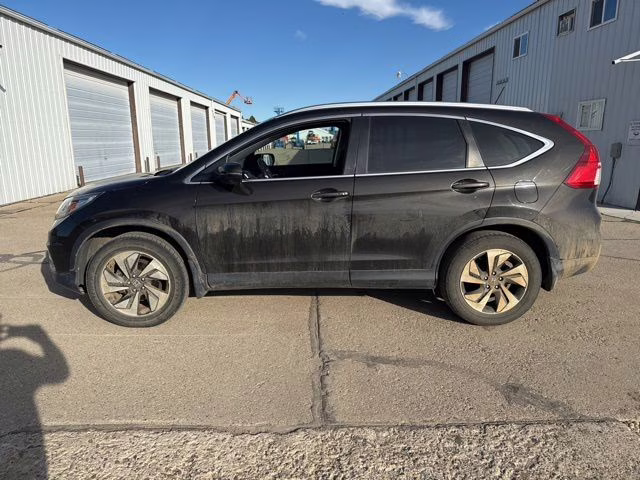 2015 Brown Honda CR-V Touring AWD SUV