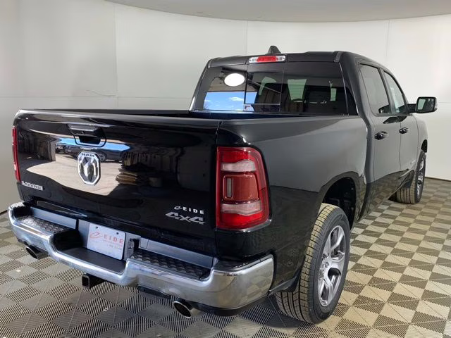 2023 Diamond Black Crystal Pearlcoat Ram 1500 Laramie 4X4 Truck