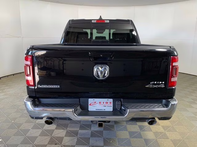 2023 Diamond Black Crystal Pearlcoat Ram 1500 Laramie 4X4 Truck