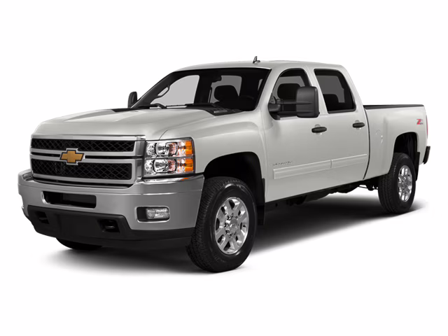 2014 White Chevrolet Silverado 3500HD LT 4X4 Truck