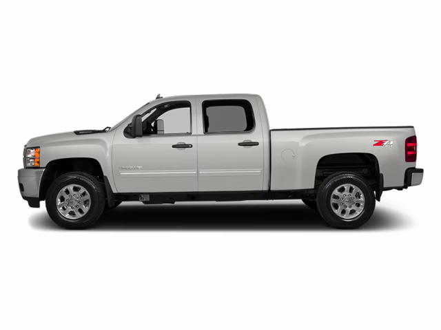 2014 White Chevrolet Silverado 3500HD LT 4X4 Truck