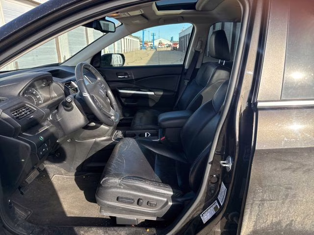 2015 Brown Honda CR-V Touring AWD SUV