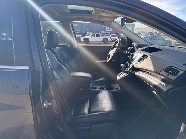 2015 Brown Honda CR-V Touring AWD SUV