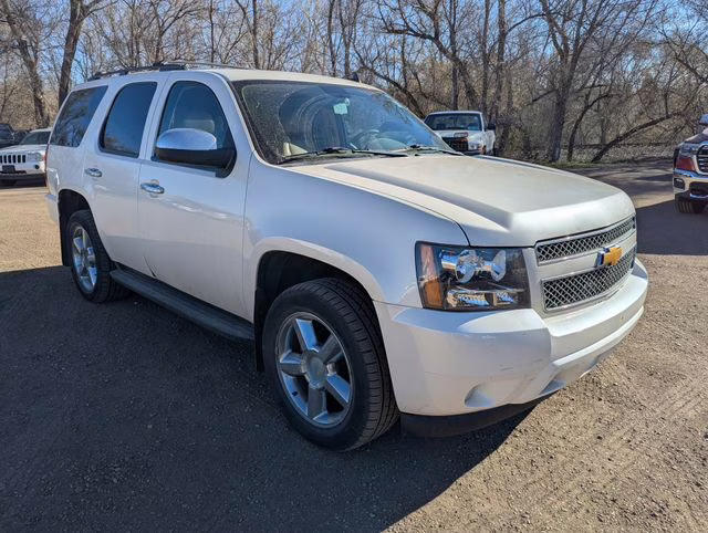 2012 White Diamond Tricoat Chevrolet Tahoe LTZ 4X4 SUV