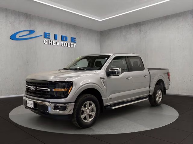 2024 Silver Metallic Ford F-150 XLT 4X4 Truck
