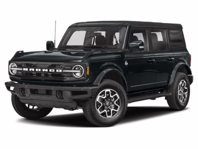 2021 Shadow Black Ford Bronco Outer Banks w/ LIFTKIT 4X4 SUV