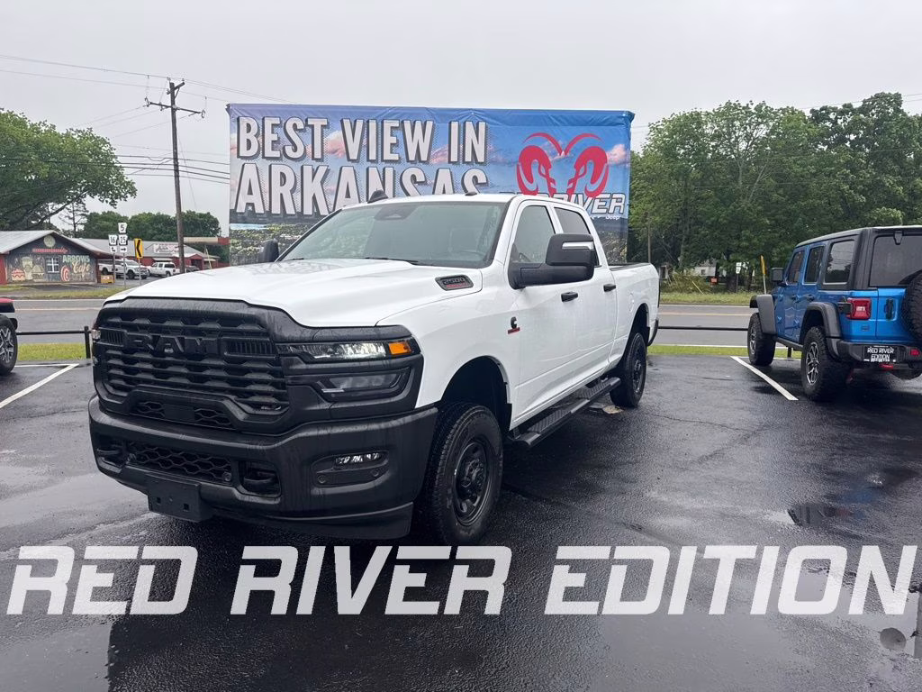 2025 Bright White Clearcoat Ram 2500 Tradesman 4X4 Truck