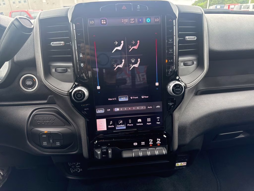 2025 Bright White Clearcoat Ram 2500 Tradesman 4X4 Truck