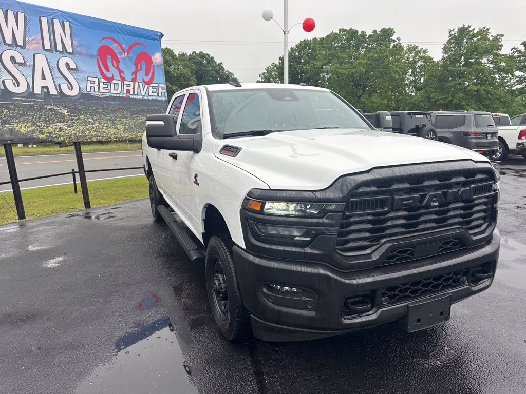 2025 Bright White Clearcoat Ram 2500 Tradesman 4X4 Truck