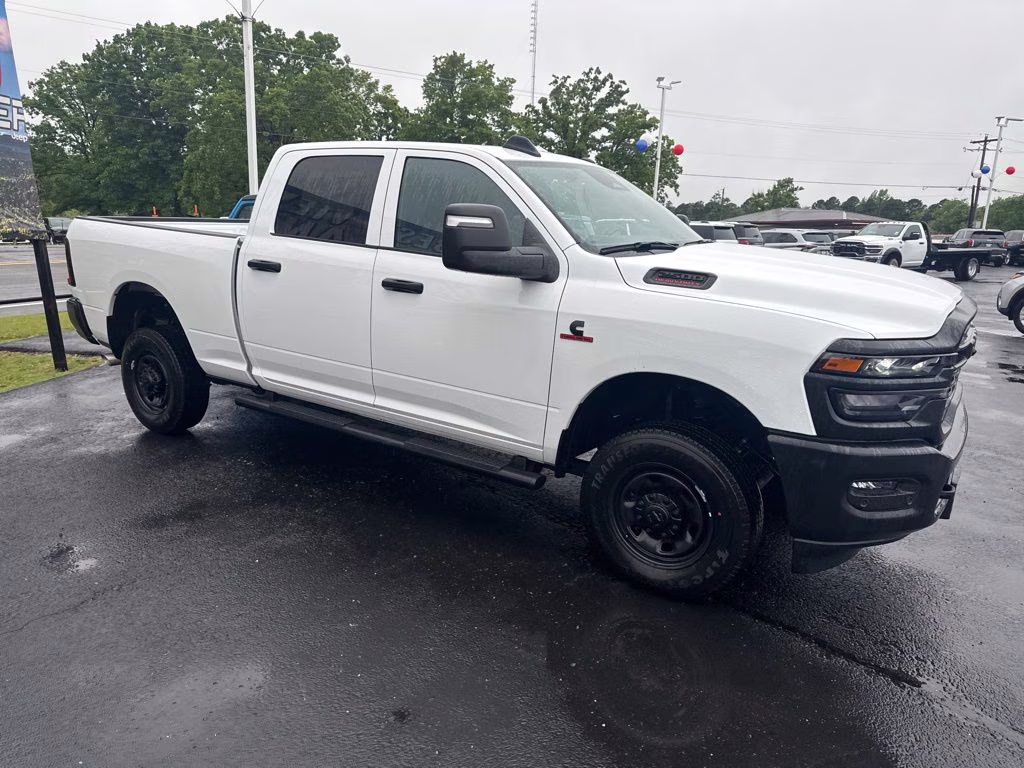 2025 Bright White Clearcoat Ram 2500 Tradesman 4X4 Truck