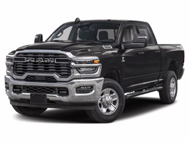 2025 Diamond Black Crystal Pearlcoat Ram 2500 Tradesman 4X4 Truck