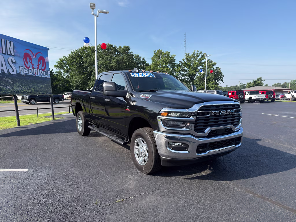 2025 Diamond Black Crystal Pearlcoat Ram 2500 Tradesman 4X4 Truck