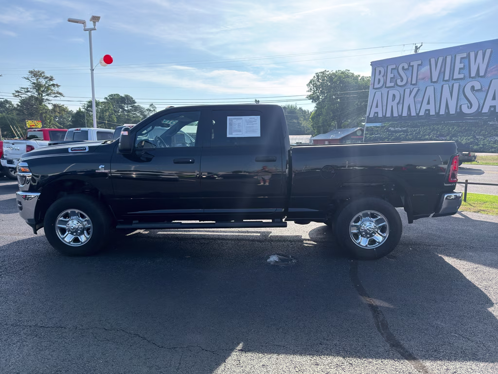 2025 Diamond Black Crystal Pearlcoat Ram 2500 Tradesman 4X4 Truck