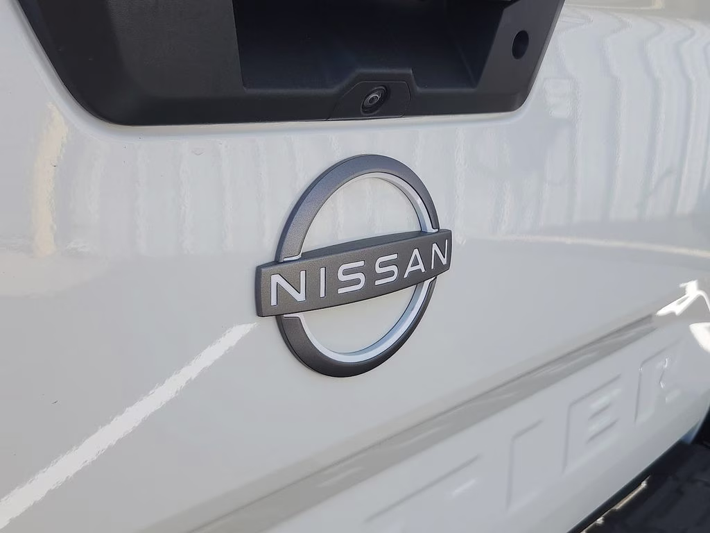 2026 Glacier White Nissan Frontier S 4X4 Truck