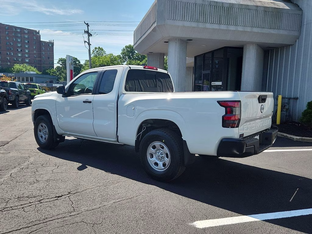 2026 Glacier White Nissan Frontier S 4X4 Truck