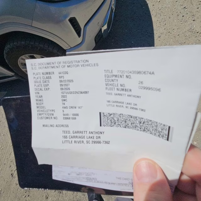 2022 Quicksilver Metallic GMC Sierra 1500 Denali 4X4 Truck