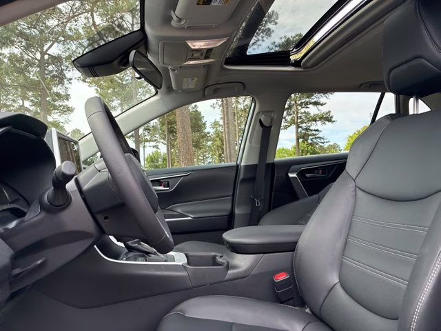 2024 Silver Sky Metallic Toyota RAV4 XLE Premium FWD SUV
