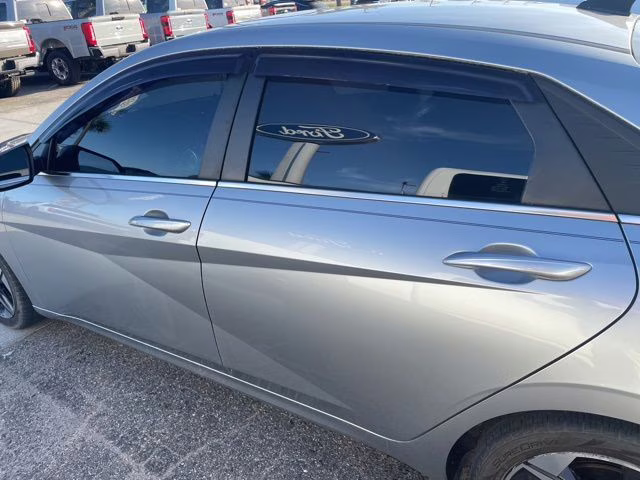 2022 Shimmering Silver Pearl Hyundai Elantra Limited FWD Sedan