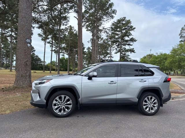 2024 Silver Sky Metallic Toyota RAV4 XLE Premium FWD SUV