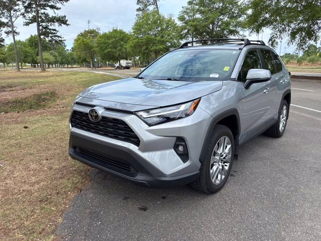 2024 Silver Sky Metallic Toyota RAV4 XLE Premium FWD SUV