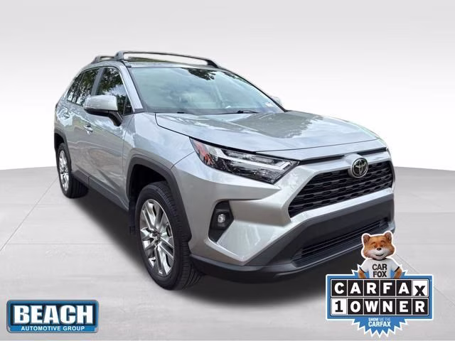 2024 Silver Sky Metallic Toyota RAV4 XLE Premium FWD SUV