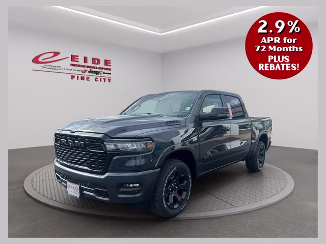 2026 Forged Blue Metallic Ram 1500 Big Horn Night Edition 4X4 Truck