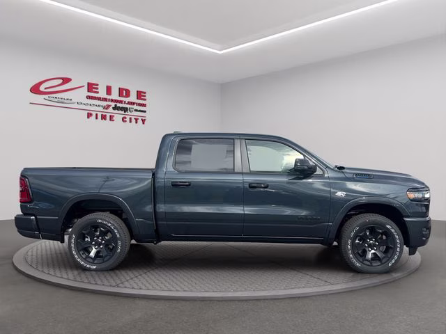 2026 Forged Blue Metallic Ram 1500 Big Horn Night Edition 4X4 Truck