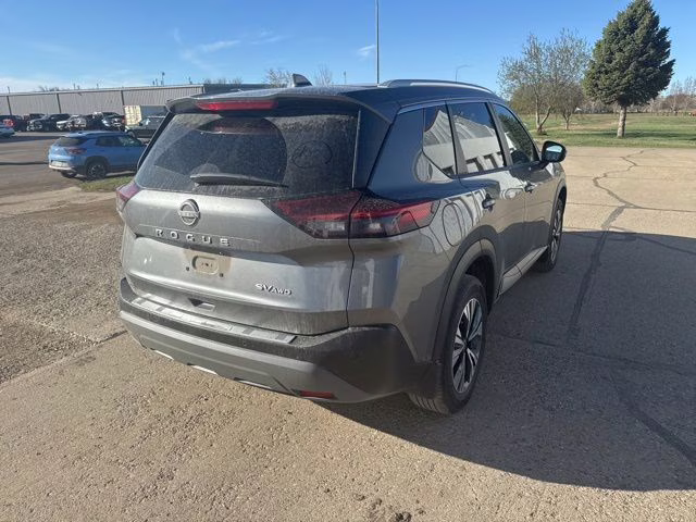 2022 Gun Metallic Nissan Rogue SV AWD SUV