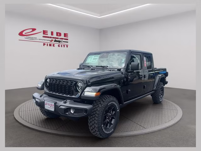 2026 Black Clearcoat Jeep Gladiator Willys 4X4 Truck