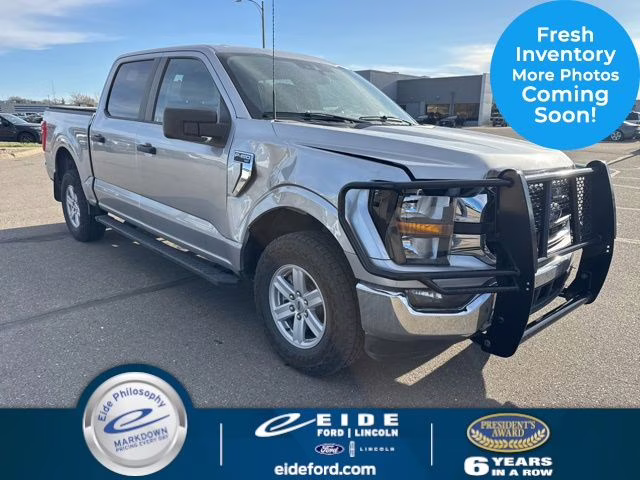 2023 Iconic Silver Metallic Ford F-150 XLT 4X4 Truck