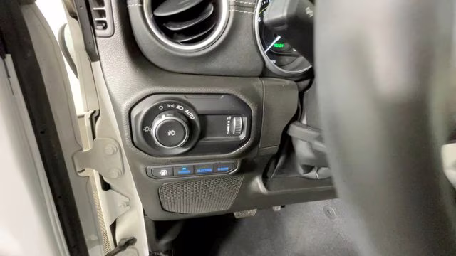 2023 Bright White Clearcoat Jeep Wrangler Sahara 4xe 4X4 SUV