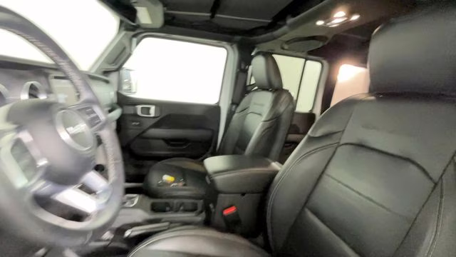 2023 Bright White Clearcoat Jeep Wrangler Sahara 4xe 4X4 SUV